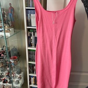 Zara pink bodycon dress
